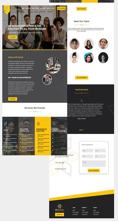Consulting Website Landing Page adobe xd behance consulting website design design figma freelancer inspiration landing page landing web design ui ui design uiux web design web design project website design