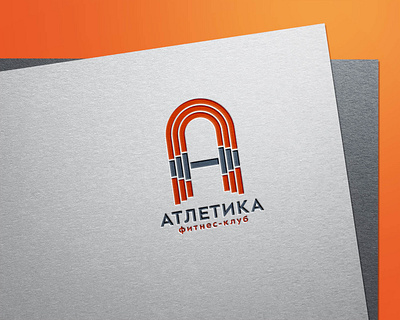 Athletic branding design flat graphic design logo minimal vector