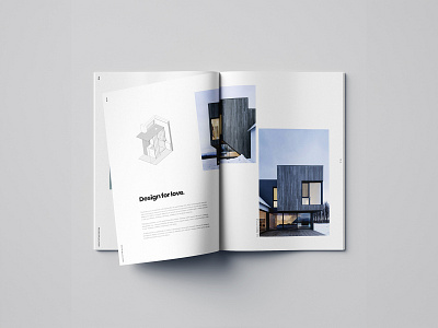 Magazine design branding brochure design graphic design magazine minimal typography