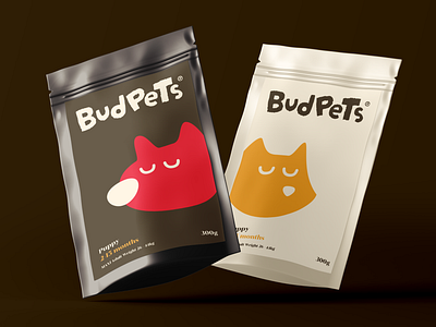 BudPets® Brand Identity brand branding cartoon design identity illustration logo logotype mark pet petshop visual