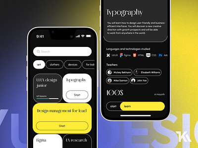 Education Mobile App app design figma mob mobile design ui ux