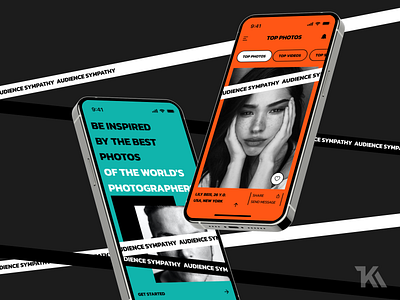 Photo Collection App app design figma mob mobile design ui ux