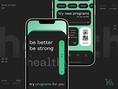 Fitness Mobile App app design figma mob mobile design ui ux