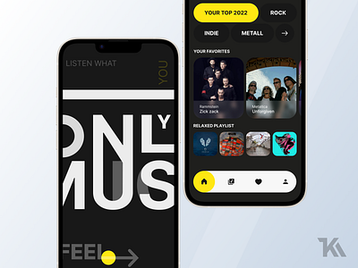 Music App app design figma mob mobile design ui ux