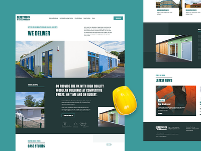 Modular Buildings: Website & Branding