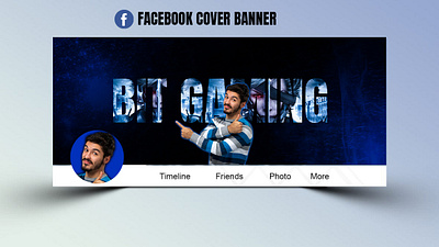 Facebook Cover Banner bitgamingcover facebookcoverbanner gamingbanner gamingcover graphic design