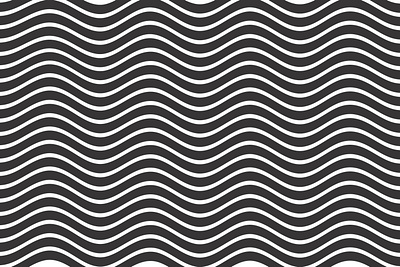 Black and white wave pattern