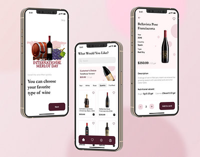 Old Wine Mobile Application Design
