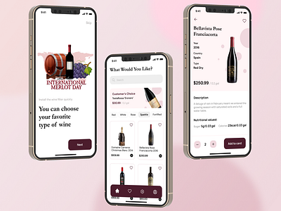 Old Wine Mobile Application Design
