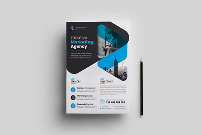 Corporate Business Flyer Design 3d animation banner booklet branding business catalog company promotion corporate flyer design flyer graphic design illustration logo motion graphics poster print design promotion flyer social ui