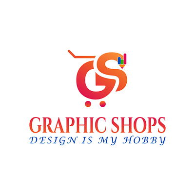 graphic shops logo 3d animation branding graphic design logo motion graphics ui