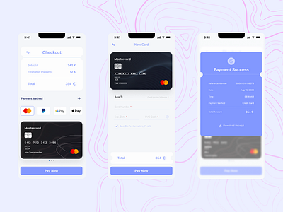Credit card checkout app cardcheckout carddesign checkoutform dailyui dailyuichallenge design graphic design typography ui ux