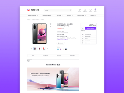 E-commerce store redesign design ui ux