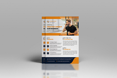Corporate Business Flyer Design banner brochure business business flyer company flyer company profile conference flyer corporate flyer design dl flyer flyer flyer design graphic design illustration logo party flyer postcard poster product flyer social