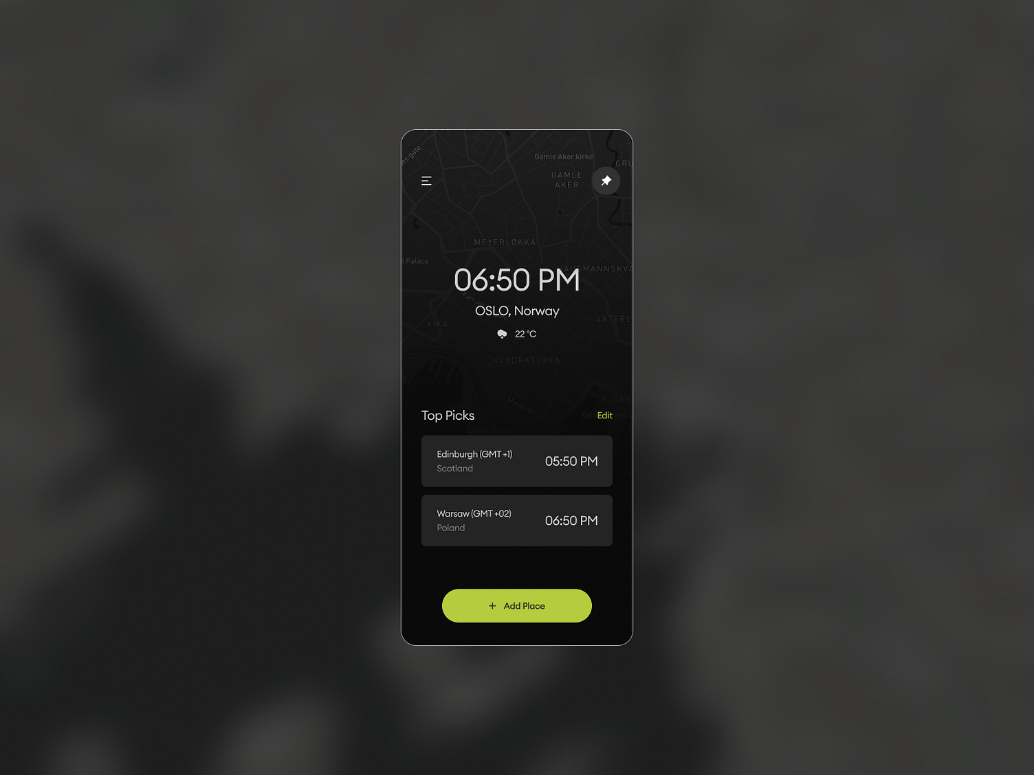 World Clock App UI Design by Kasun Dilanka ☺️ on Dribbble