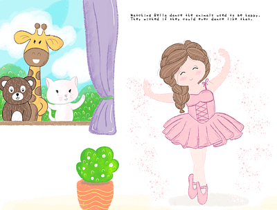 Storybook illustrations amazing attractive children cool design doodle graphic design illustration logo ui