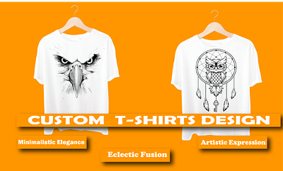 CUSTOM T-SHIRTS DESIGNS 3d animation graphic design