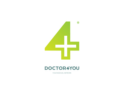 Doctor4You branding crete design doctor four logo medical number rethymno