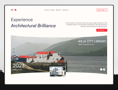 BDC Landing page design landing page landing page design landingpage minimalism minimalist design ui uiux uiuxdesign web design