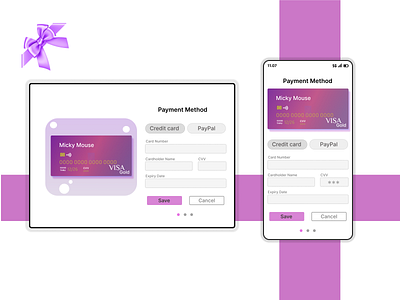 Day 003-Credit Card Checkout design ui