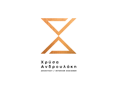 Chrysa Androulaki, Architect / Interior Designer a architecture branding crete design greece interior logo mirror rethymno x