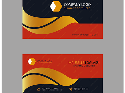 BUSINESS CARD DESIGN business card modern minimalist professionnal business card