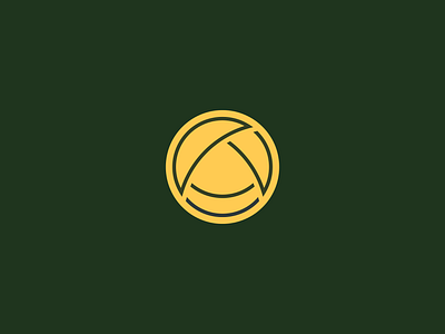 Tubtent Logo brand camping concept dream forest free green home house icon logo mossy olive outdoor sale symbol tent tube yellow