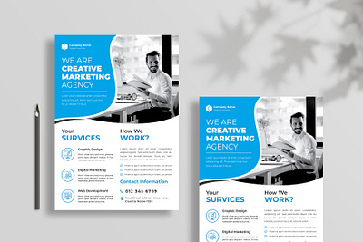 Corporate Business Flyer Design 3d animation banner branding brochure design business business flyer company conference corporate flyer design flyer graphic design illustration logo motion graphics poster social tri fold brochure ui