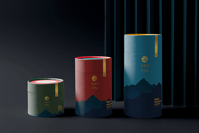 Package design for Moon branding design graphic design illustration label design logo package design ui