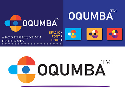 OQUMBA LOGO DESIGN eyecatching logo graphic design letter logo logodesign morden mordenlogo motion graphics oqumba logo