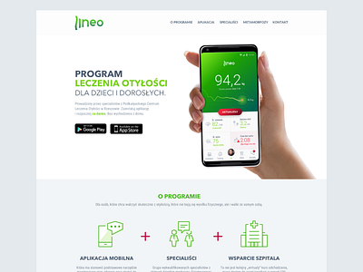 Lineo website graphic design ui webdesign