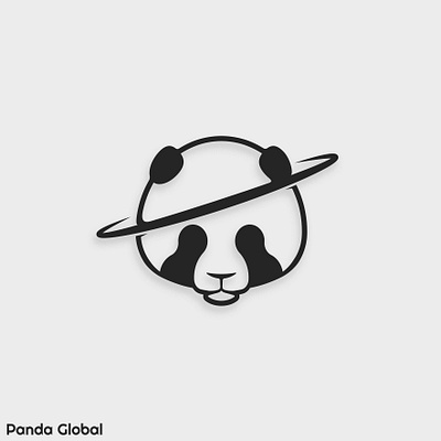 Panda Global: Logo Concept branding design graphic design illustration logo vector