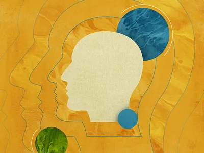 A Renewed Mind bible collage graphic design