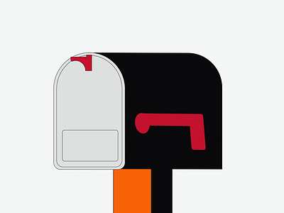 Ohio's Electric Cooperatives - Energy Choice animation black call character choice door doorbell fun funky hand mail mailbox motion graphics orange phone red shadow smart phone transition whos there