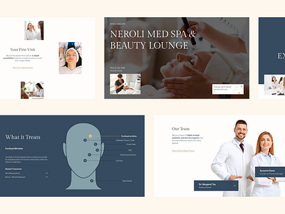 Neroli Med Spa - Web Design aesthetics beauty beauty website botox cosmetics med spa med spa website medical aesthetics medical spa medspa medspa website skin care skincare spa spa website ux ui web web design website design wellness