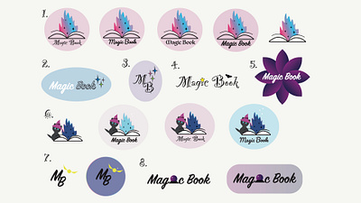 Bookshop Branding (Social Media + Mobile App) 2d branding design illustration social media ui