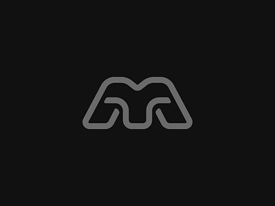 MT or TM brand branding design elegant graphic design letter logo logo design logotype m mark minimalism minimalistic modern monogram mt sign t tm