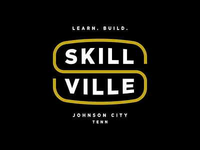 Skillville brand branding logo logomark