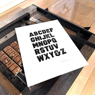 Wood type prints! fonts letterpress prints type typedesign woodtype