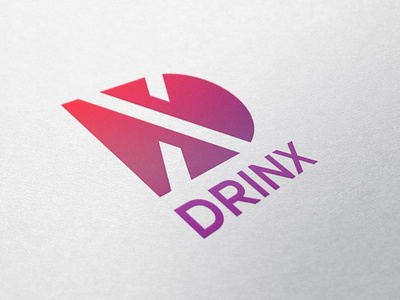 DRINX-Logo Design-(Unused) app icon best logo designer brand identity branding business logo creative logo designer design dx letter logo graphic design icon design illustration logo logo design logos simple logo design typography ui ux vector xd letter logo