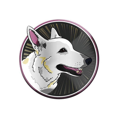 DOG LOGO | PFP design dog dogs facebook graphic design illustration logo logos profile pic sketch streaming twitch