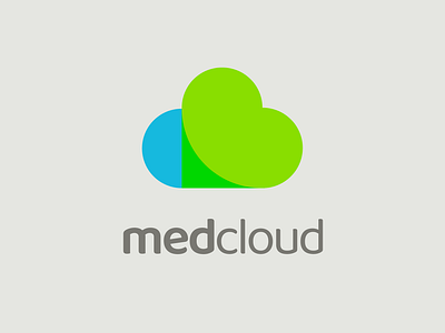 MedCloud - Rebrand branding design graphic design ios app logo logo design medcloud medical brand medical logo medtech logo minimal mobile app logo software logo