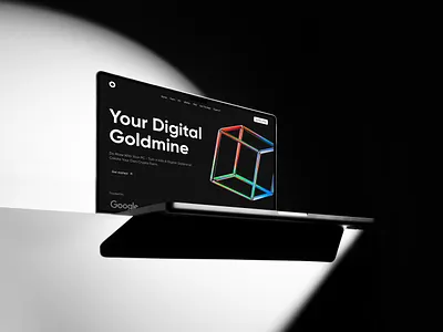 NFT Hero Section collab crypto dark freelance hero mockup nft wallet