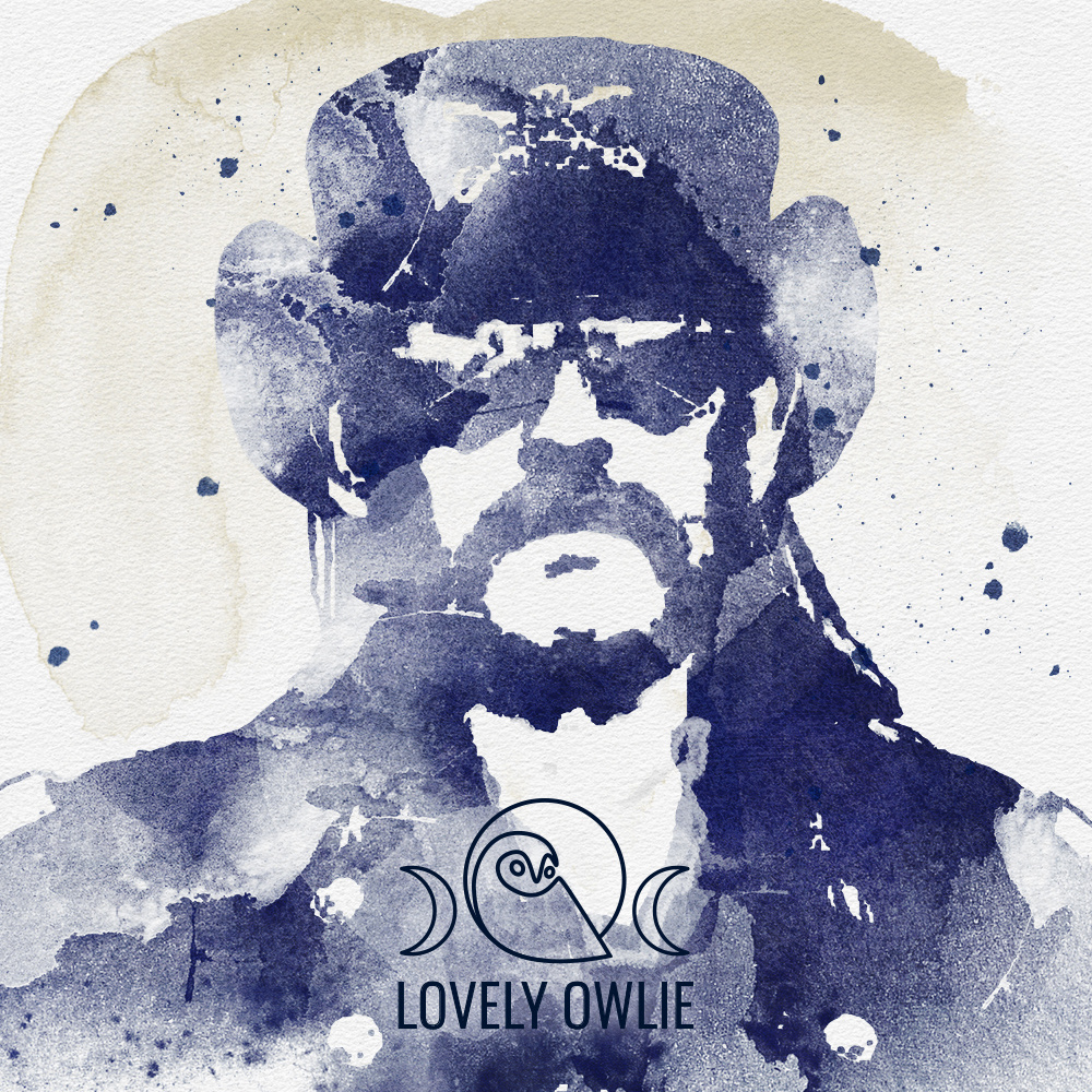 Lemmy/Digital watercolor digital watercolor lemmy motorhead