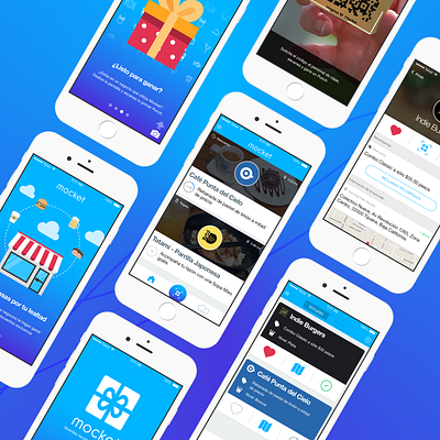 Mocket | Loyalty Program App Concept app home ios onboarding startup ui ux