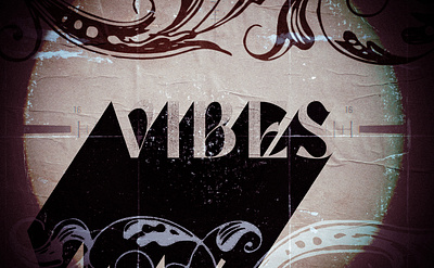 Vibes Project branding graphic design logo