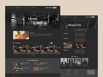 F&B Ventures Website branding design designer fb ui ux ventures webdesign website