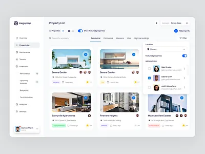 B2B Dashboard design exploration design figma ui web web design