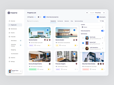 B2B Dashboard design exploration design figma ui web web design