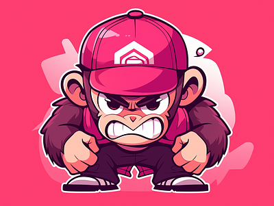 Angry monkey dall e game